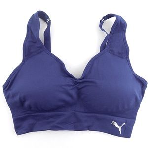 NWOT Puma Navy Seamless Sports Bra